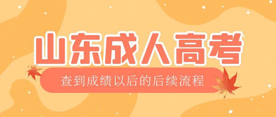 城阳成考查完成绩以后做什么，城阳成考网